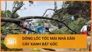 Một học sinh bị thương khi dông lốc quét qua Bình Phước| Toàn cảnh 24h