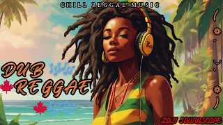 Deep Dub Reggae Beats Mix - Laid-back Grooves  Peaceful Vibes Lofi Relaxation"