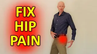 How To Fix Hip Pain. 3 Exercises for Gluteus Medius, Minimus, & TFL. (+ How To Release Them)