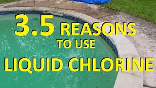 3.5 Reasons To Use Liquid Chlorine In Your Pool