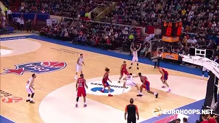 CSKA Moscow-AX Armani Exchange Milan 78-75: Mike James (17 points 11 assists)