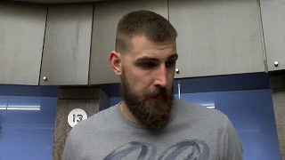 MEMvMIN: Jonas Valanciunas locker room interview - 11/6/19