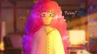 “Morning?” || Creepypasta AU ft: Olivia || Art + Gacha Club