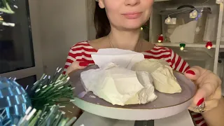 ASMR crunch clay&chalk/ хруст глинами Уральской и Август в пасте из Голубой Узбечки🤤❤️‍🔥💥🩵#asmr