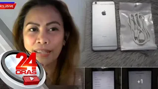 Cellphone na ninakaw sa isang estudyante, natagpuang ibinebenta sa Marketplace | 24 Oras