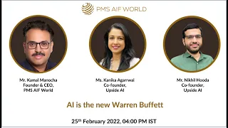 | PMS AIF WORLD AI is the new Warren Buffet | PMS AIF World x Upside AI | PMS AIF WORLD