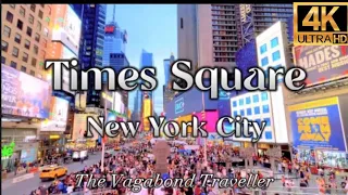 Times Square, New York City-Walking Tour[4K]  #timessquare #newyorkcity#newyork#manhattan #bigapple