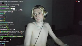 xQc Does his First Shirtless Stream Ever