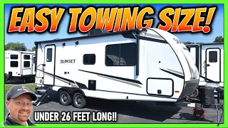 ONLY 5,000lbs and BIG Space Inside!! 2023 Sunset Trail 212RB Travel Trailer