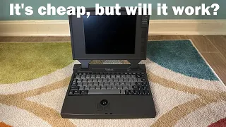 The $30 486 Laptop - WinBook 486C2SX-25C