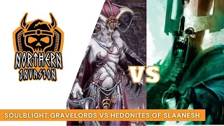 Soulblight Gravelords vs Hedonites of Slaanesh (2000pts): Age of Sigmar Battle Report
