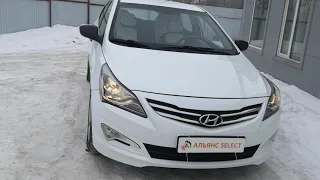 HYUNDAI SOLARIS 2014 года, пробег 80 783 км, обзор автомобиля с пробегом в Альянс Select Чебоксары