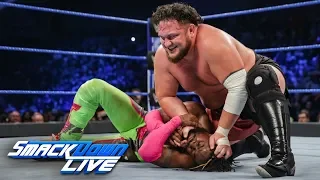 Kofi Kingston vs. Samoa Joe - Gauntlet Match Part 3: SmackDown LIVE, Feb. 12, 2019