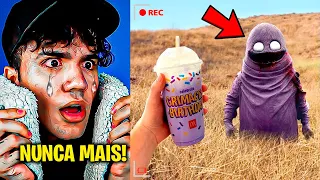 Juro que eu nunca mais vou assistir Grimace Shake depois disso....