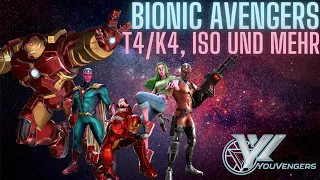 Bionische Avenger - Fähigkeiten, ISO-Klassen und Rote Sterne Empfehlungen in MARVEL Strike Force
