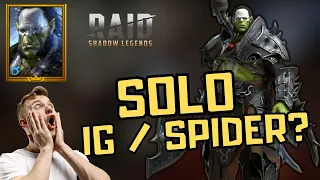 Artak The King Of PVE... Solo IG & Spiders? 100% FREE CHAMPION | RAID SHADOW LEGENDS