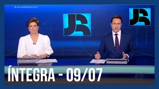 Assista à íntegra do Jornal da Record | 09/07/2021