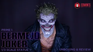 Prime 1 Studios Bermejo Joker Batman 1/3 scale statue unboxing & Review