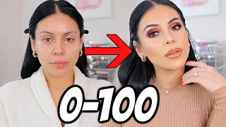 0-100 GLAM LOOK *using my favorite products*