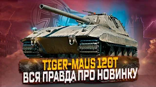 PZ.KPFW. TIGER-MAUS 120T ЧТО СТОИТ ЖДАТЬ ИГРОКАМ ОТ НОВИНКИ ЗА БП! МИР ТАНКОВ