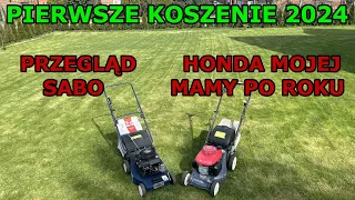 Pierwsze koszenie w 2024! Czyli przygotowuję swoje SABO do sezonu i omawiam Hondę mojej mamy po roku