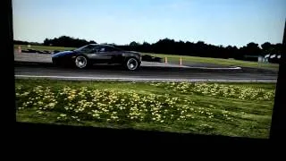 Mclaren MP-12C vs Corvette ZR1 vs Ferrari 458 Italia on TopGear West Circuit Track, 2 laps