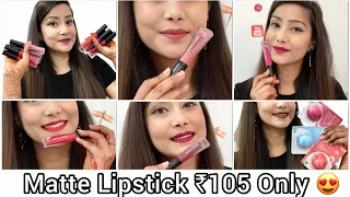 Blue Heaven Elegance Lipstick | 11 Shades Swatches | ₹105 Only from Naayara.com |