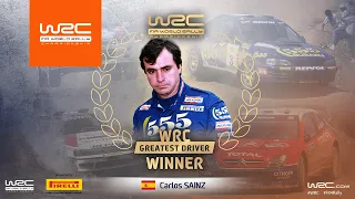 CARLOS SAINZ CROWNED THE GREATEST WRC DRIVER