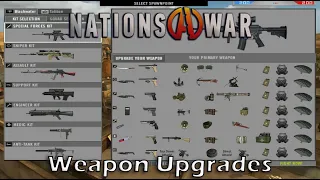 BF2 Nations at War Mod Weapon Upgrades