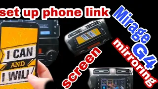 Mirage G4 Steps How to Setup Phone link/Screen Mirroring & Mirage G4 test audio (stock)