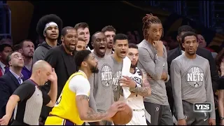 Lakers-Nets Wild Ending | Highlights