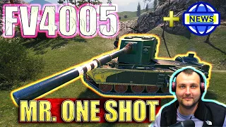 Mr. ONE SHOT! - FV4005 + NEWS! | World of Tanks