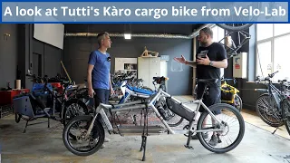 A closer look at the Kàro cargo bike from Tutti. Tutti is a cargo bike enthousiast living in Bremen