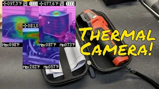 Harbor Freight Professional Compact Infrared Thermal Camera, AMES INSTRUMENTS New Tool Day Tuesday!