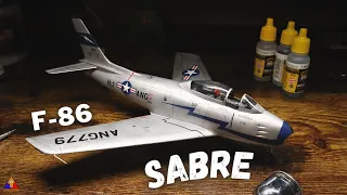 Scale Model F-86 Sabre | Italeri 1/48 | Full Build Tutorial