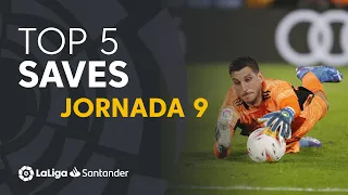 LaLiga TOP 5 Saves Matchday 9 LaLiga Santander 2021/2022
