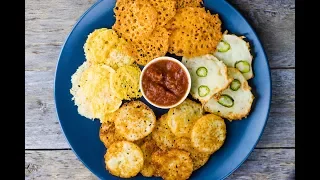 Keto Cheese Chips with Only 2 INGREDIENTS - Crunchy Low Carb Snacks - MyKetoPlate.com