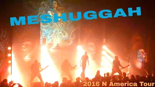Meshuggah 2016 North America Tour