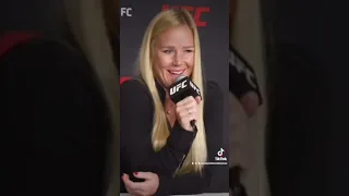 Holly Holm on who she thinks is the 🐐 #shorts #mma #ufc