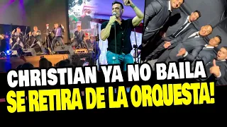 CHRISTIAN DOMINGUEZ SE VA DE LA GRAN ORQUESTA INTERNACIONAL TRAS AMPAY