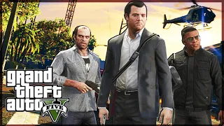 GTA V (Modo Historia): Una ciudad de LOCOS! #6