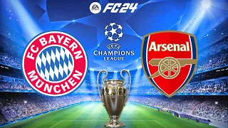 Bayern Munchen vs Arsenal - UEFA Champions League UCL Quarter-Final 2024 - PS5™ Gameplay