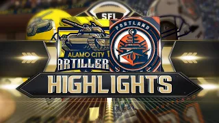 HIGHLIGHTS: SFL Season 21, Week 9 - Alamo City @ Portland