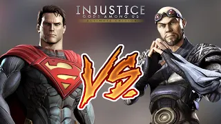 Injustice Gods Among Us - Superman Vs. Zod (Hard) Walkthrough | RozZ99