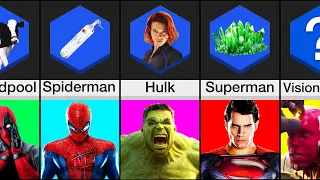 Comparison: Superheroes And Their Weaknesses