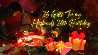 I GIFTED 26 GIFTS TO MY HUSBAND ON HIS 26TH BIRTHDAY | SURPRISE BIRTHDAY PARTY | GIFT IDEAS FOR MEN