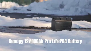 Introducing Renogy 12V 100Ah Pro Lithium Battery: Power Your DIY Portable Cooking Station