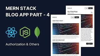 Build a Fullstack Blog App using MERN ( react, node, mongo, express) Part - 4