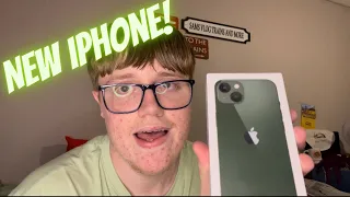Unboxing My New IPhone 13!