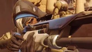 Overwatch: Ana Gameplay with Friends